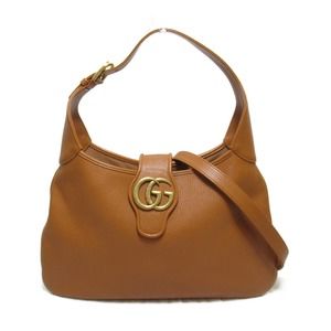 Gucci GG Marmont Shoulder Bag Leather Brown Royal Cognac